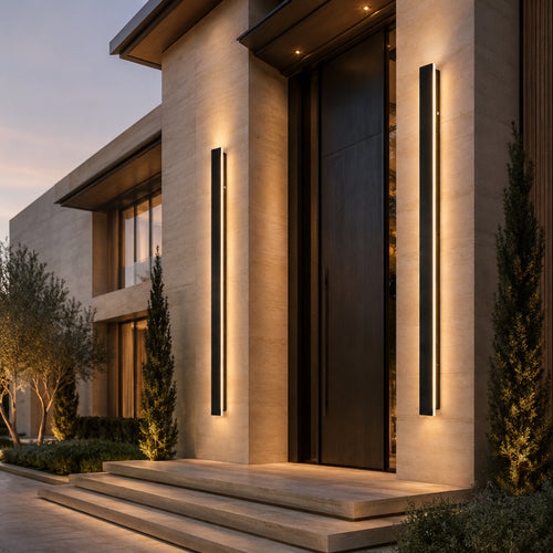 Avrn Aetheria slim outdoor LED wall light