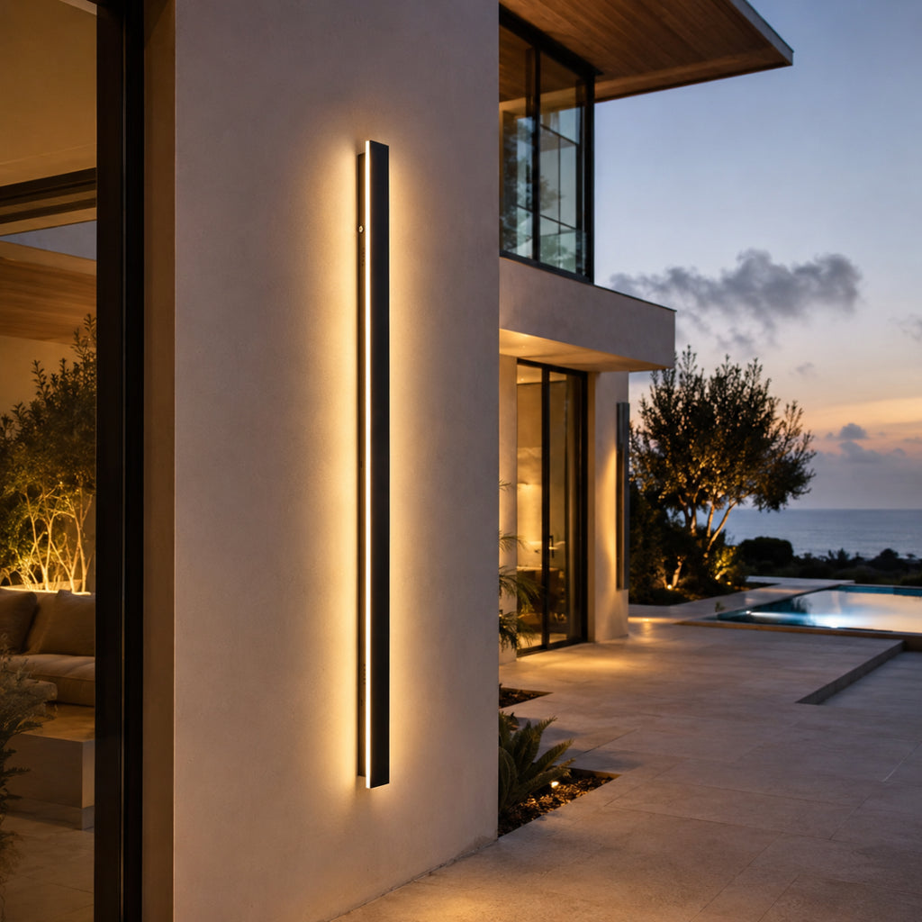 Avrn Aetheria IP65 narrow exterior wall light