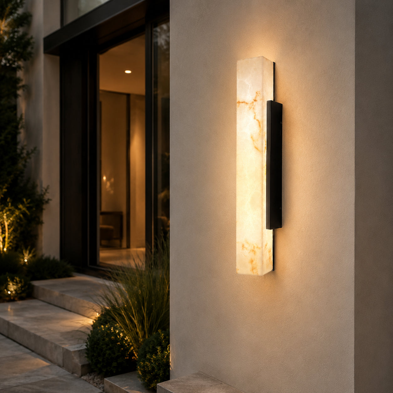 Alura outdoor wall light for patio and exterior walls