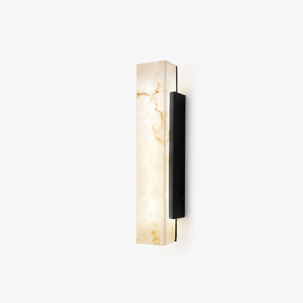 Alura cylindrical outdoor wall light size detail
