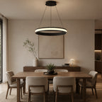 Avrn Ciralyn alabaster ring chandelier