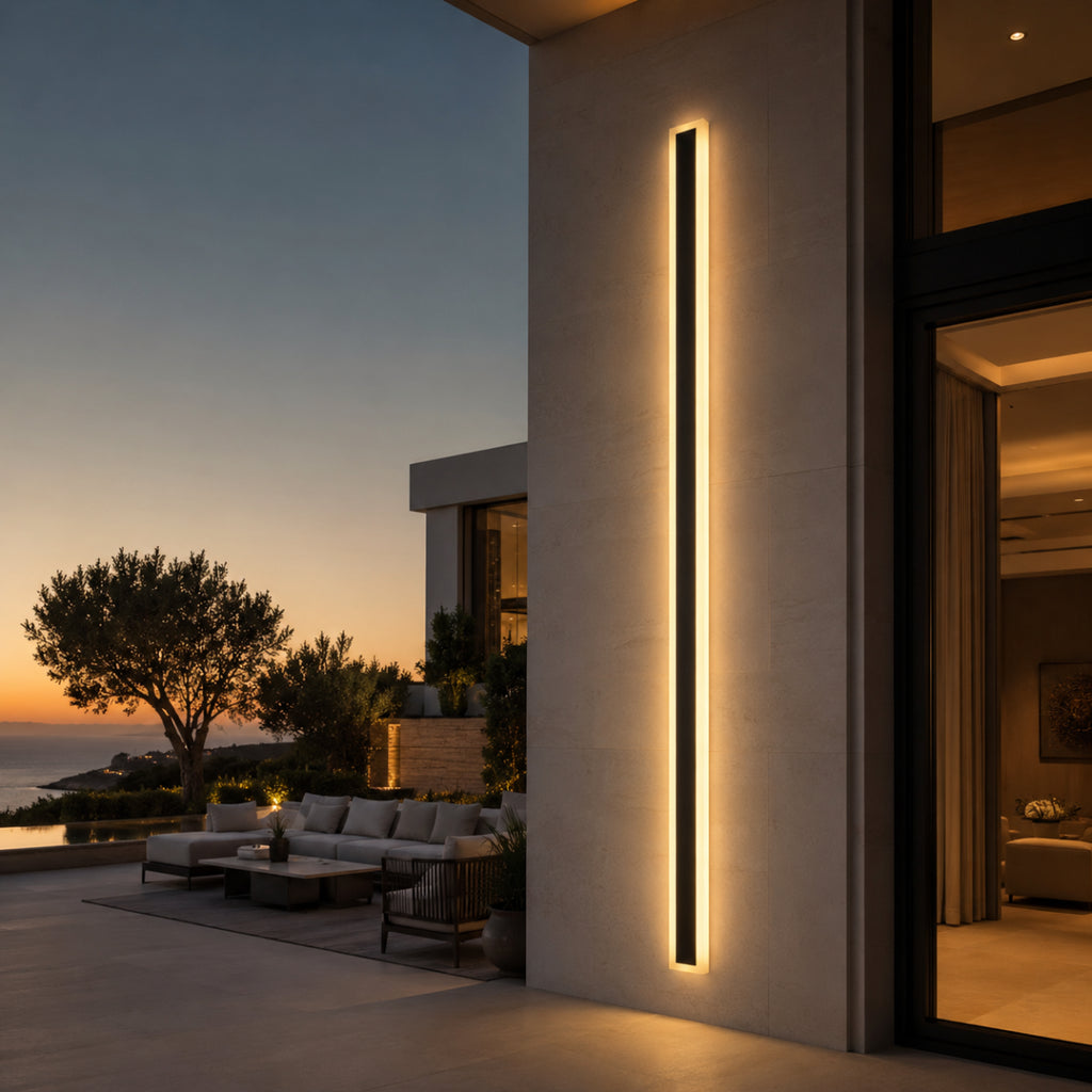 Avrn Luminova IP65 elongated exterior wall light