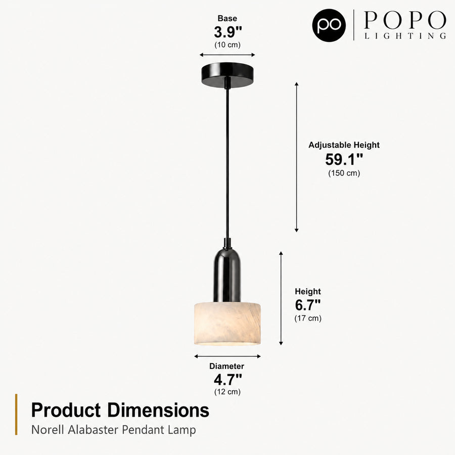 Norell Alabaster Pendant Lamp 6