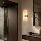 Novae 11.5 inch rectangular wall light for hallway
