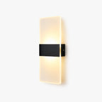Novae compact rectangular wall lamp size detail