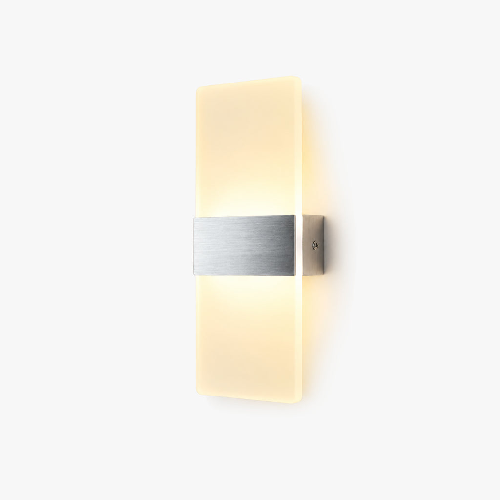 Novae modern wall light installed in interior space