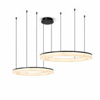Avrn Novera black suspension double ring light
