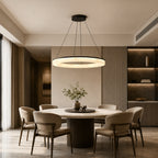 Avrn Novera resin ring chandelier
