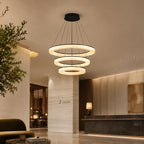 Avrn Novera modern foyer ring chandelier