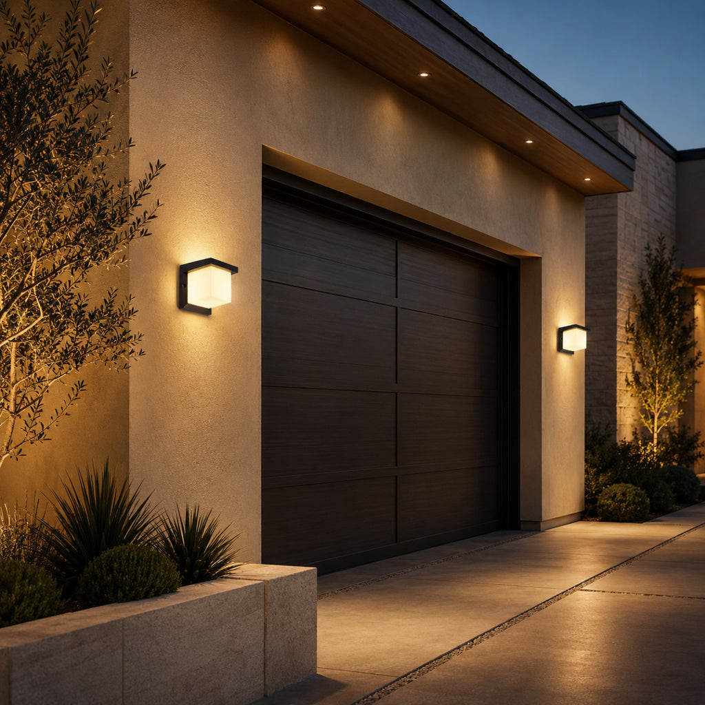 Avrn Sleek 7.5 inch IP65 LED wall light