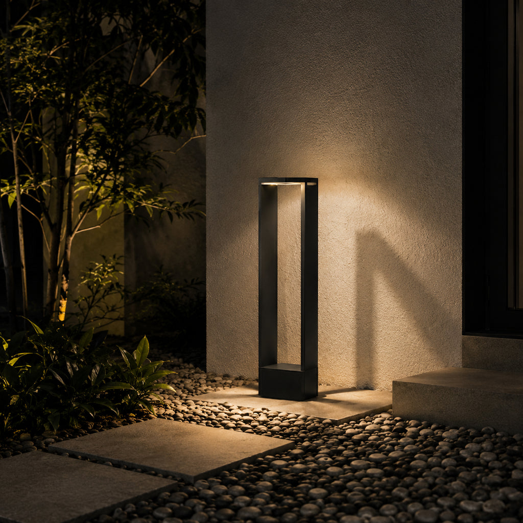 Avrn Velo black LED landscape path light