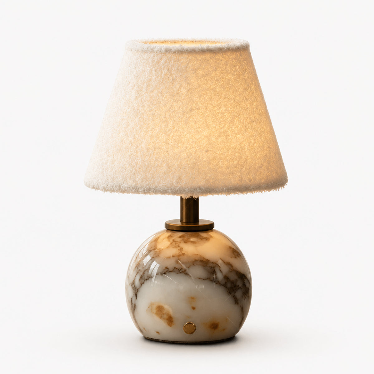 Velune Marble Look Table Lamp 1