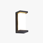Zenith exterior wall sconce size detail