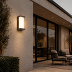 Zenith outdoor wall light for patio and exterior walls